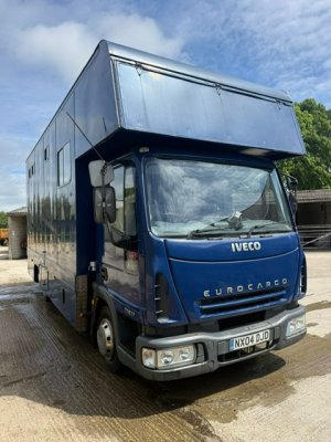 Iveco Eurocargo 7.5t horse box with tilt cab and 12 months MOT