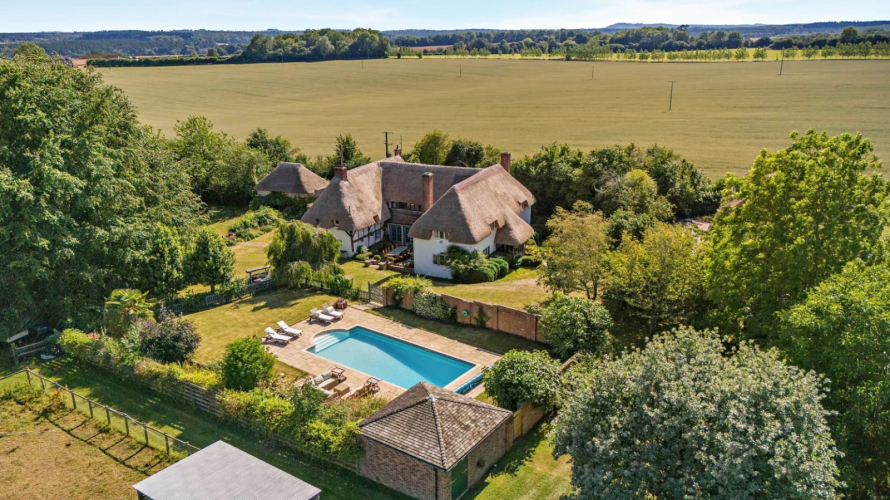 For Sale - Stunning Grade II Listed House with Equestrian Facilities - Ramsbury, Wiltshire