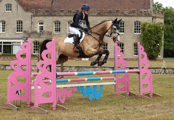 Stunning jumping machine