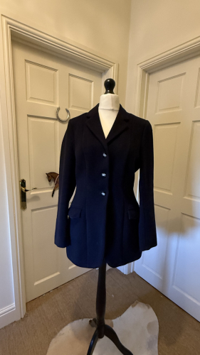 Ladies Navy Heavy Weight Hunt Coat