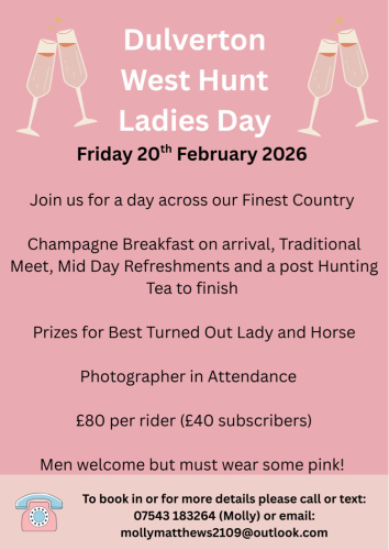 Dulverton West’s Ladies Day